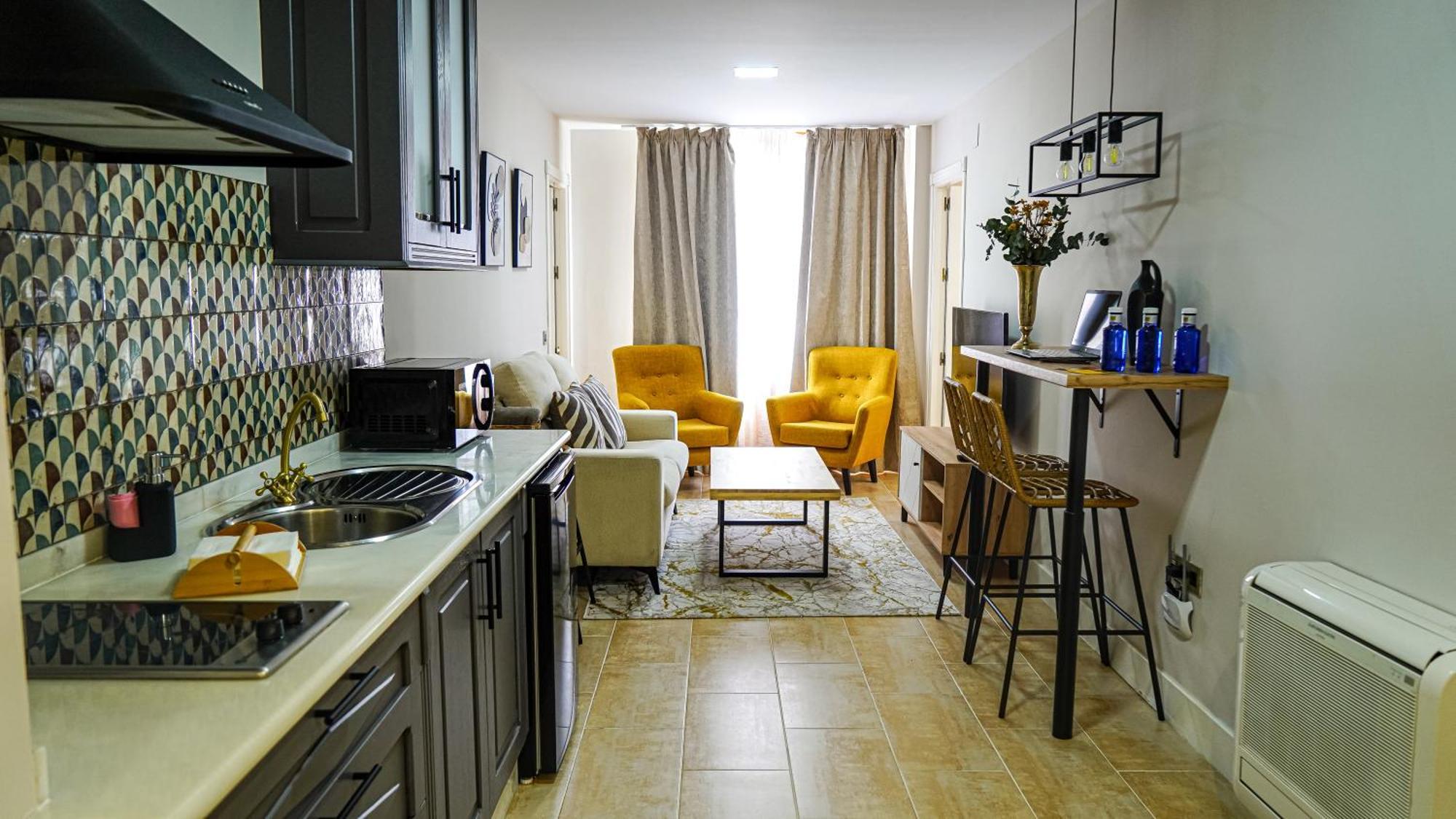 Apartamentos Puente Romano Suites Mérida Esterno foto
